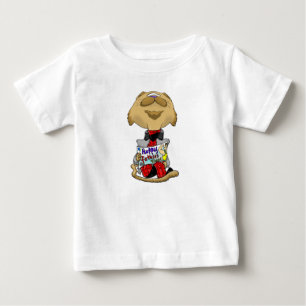 ビッグヘッドファーザーズデイ・キャット ベビーTシャツ