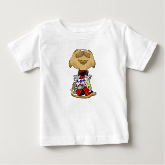 ビッグヘッドファーザーズデイ・キャット ベビーTシャツ