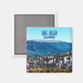 ビッグベアーカリフォルニアマウンテンズヴィンテージ マグネット (正面/裏面)