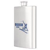 ビッグベアーマウンテンリゾートカリフォルニアスキーヤー フラスク (左)