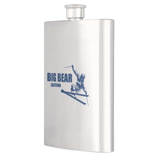 ビッグベアーマウンテンリゾートカリフォルニアスキーヤー フラスク (左)