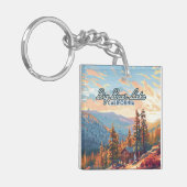 ビッグベアーレイクカリフォルニアサンベルナルディーノヴィンテージ キーホルダー (正面左)