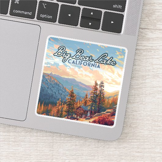 ビッグベアーレイクカリフォルニアサンベルナルディーノヴィンテージ シール (詳細)