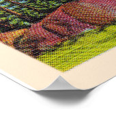 ビッグベアーレイクカリフォルニアCAラージレター葉書 ポスター (角)