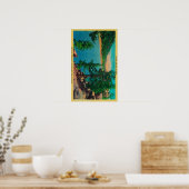 ビッグベアーレイクビューオンリムオンザワールドドライブ ポスター (キッチン)