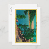 ビッグベアーレイクビューオンリムオンザワールドドライブ ポストカード (正面/裏面)