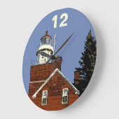 ビッグベイポイント ラージ壁時計 (傾斜)