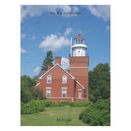 ビッグベイライトハウステーブルクロス テーブルクロス (正面)