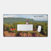 ビッグベイライトハウスデスクマット デスクマット (キーボード&マウス)