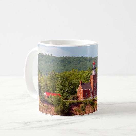 ビッグベイライトハウス水コーヒーマグ コーヒーマグカップ (正面左)