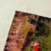 ビッグベイライトハウス水ビーチタオル ビーチタオル (インサイチュ)