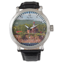 ビッグベイライトハウス水時計 腕時計