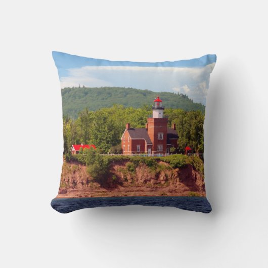 ビッグベイライトハウス角枕 クッション (正面)