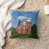 ビッグベイライトハウス角枕 クッション (ブランケット)