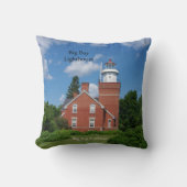 ビッグベイライトハウス角枕 クッション (正面)