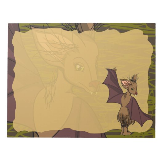 ビッグベティこうもり ノートパッド (正面)