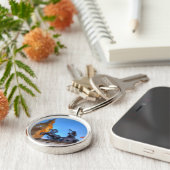 ビッグベンおよびBoadiceaの彫像 キーホルダー (側面)