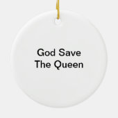 ビッグベンが付いているウエストミンスター宮殿そして橋 セラミックオーナメント (裏面)