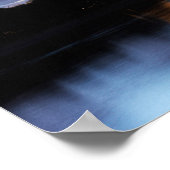 ビッグベンとウェストミンスター宮殿 ポスター (角)