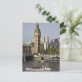 ビッグベンとテムズ川 ポストカード (スタンド正面)