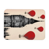 ビッグベンとレッドホットエアバルーン2 マグネット (横)