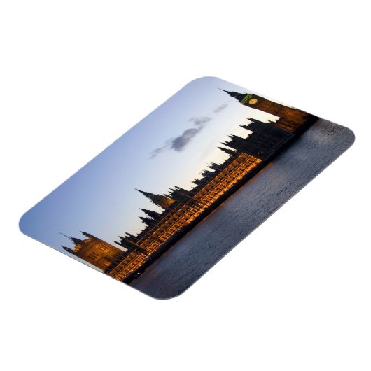 ビッグベンと市内の議会の家 マグネット (左側)