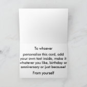 ビッグベンと議会、ユニオン・ジャック カード (内部)