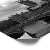 ビッグベンと議会（ロンドン） ポスター (角)