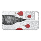ビッグベンと赤の熱気球 Case-Mate iPhoneケース (裏面(横))