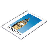 ビッグベンの時計台 ノートブック (左側)