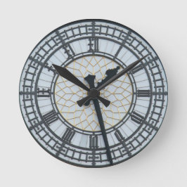 ビッグベンの無用の時計 ラウンド壁時計