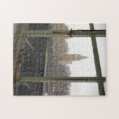 ビッグベンの雨の日のビュー – 11x14 - 252 pc ジグソーパズル (横)