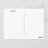 ビッグベンはがき ポストカード (裏面)