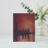 ビッグベンアットナイトポストカード ポストカード (スタンド正面)