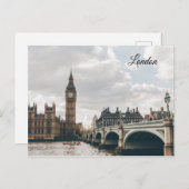 ビッグベンインロンドン ポストカード (正面/裏面)