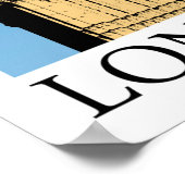 ビッグベンクロックタワー ポスター (角)