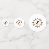 ビッグベンクロック顔アンドハンズ詳細 コンフェッティ (裏面)