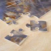 ビッグベンドで鹿テキサス州.クリスマスグリーティング ジグソーパズル (側面)