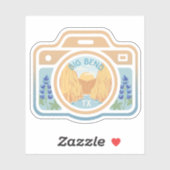 ビッグベンドテキサス州カメラステッカー シール (シート)