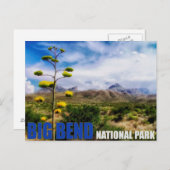 ビッグベンドテキサス州米国国立公園ポストカード ポストカード (正面/裏面)