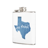 ビッグベンドナショナルパークウッドグレイン フラスク (左)