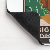 ビッグベンドナショナルパークリオグランデヴィンテージ マウスパッド (コーナー)