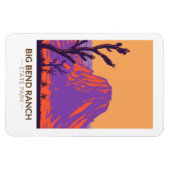 ビッグベンドランチ州パークテキサス州ヴィンテージ マグネット (横)