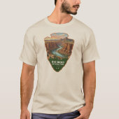 ビッグベンド国立公園の矢じり Tシャツ (正面)