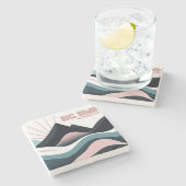 ビッグベンド国立公園カラーヒルズ ストーンコースター (横)