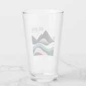 ビッグベンド国立公園カラーヒルズ タンブラーグラス (裏面)