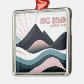 ビッグベンド国立公園カラーヒルズ メタルオーナメント (左)