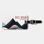 ビッグベンド国立公園カラーヒルズ ラゲッジタグ (正面横)