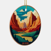 ビッグベンド国立公園テキサス州 セラミックオーナメント (右)