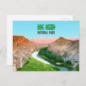 ビッグベンド国立公園テキサス州 ポストカード (正面/裏面)